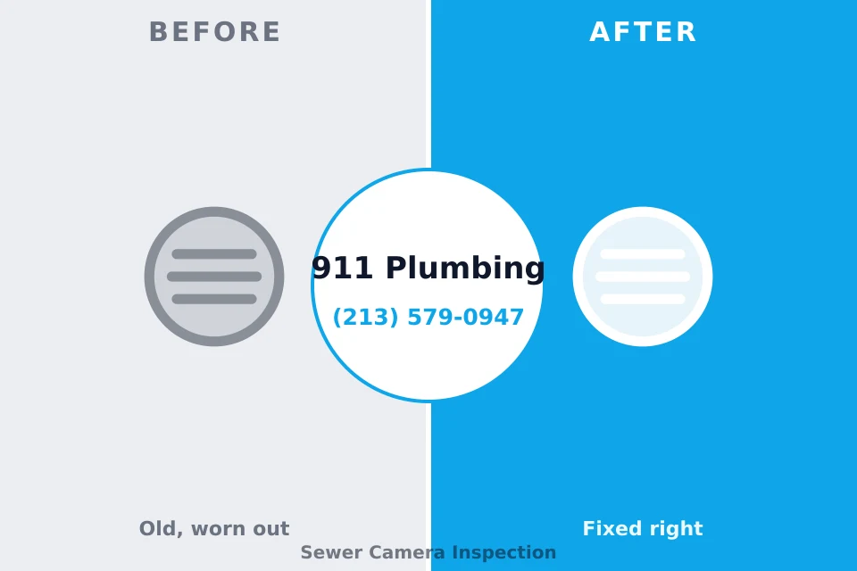 Before and after: plumbing repair Noank, CT
